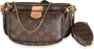 Louis Vuitton Pre-Loved Khaki Monogram Canvas Multi Pochette Accessoires