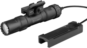OLIGHT Odin S 1500 Lumens MLOK Rail Mounted Weaponlight Rechargeable Tactical Flashlight with Remote Pressure Switch 250 Meters Throw Distance IPX8 Waterproof Black