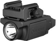 OLIGHT PL-Mini 3 Valkyrie 600 Lumens Compact Tactical Picatinny GL Hellcat Rail Mounted Weaponlight with Two Included Rechargeable and Removable Battery Pistol Light with Strobe Mode Black