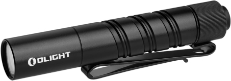 OLIGHT I3T 2 EOS Pocket EDC Flashlight 200 Lumens Compact Bright Handheld Flash Lights Dual-Output Tail Switch with AAA Battery and Two-Way Pocket Clip for Camping and Hiking Black