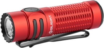 OLIGHT Warrior Nano 1200 Lumens Rechargeable LED Light with MCC Charger Dual Switches EDC for Emergency Outdoors Camping Red