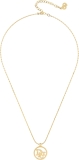 Dior Pre-Loved Gold Logo Necklace, Gold