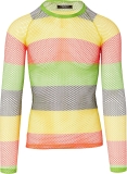 Theophilio Men's Rasta Printed Crewneck