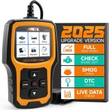 ANCEL AD410 Enhanced OBD2 Scanner Vehicle Code Reader for Check Engine Light Automotive OBD II Scanner Fault Diagnosis OBDII Scan Tool for All OBDII Cars 1996+ Black Yellow