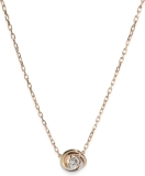 CARTIER Pre-Loved Trinity Pendant, 1 Diamond, 16 in