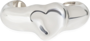 Tiffany & Co. Pre-Loved Elsa Peretti Full Heart Bracelet, Small Model, Sterling Silver, 5.75 in