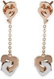 CARTIER Pre-Loved C de Cartier Vintage Earrings, Rose & White Gold, 40 mm