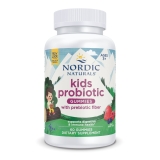 Nordic Naturals Kids Probiotic Gummies 1.5 Billion Cultures Vegan 60 Ct