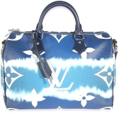 Louis Vuitton Pre-Loved Blue Monogram Escale Canvas Speedy Bandouliere 30