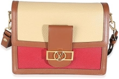 Louis Vuitton Pre-Loved Panama Scarlet Taurillon Dauphine MM