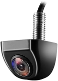 NATIKA Backup Front View Camera IP69K Waterproof Night Vision HD Wide Angle Metal OEM Style Reverse Rear View Backup Camera for Cars SUVs Trucks Vans RVs Black