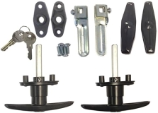 Bauer T-Handle Lock Set of 2 Clockwise Counterclockwise Keyed K127