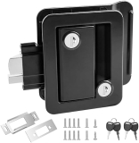 BEAİGUNA RV Entry Door Lock Replacement Upgrade with Paddle Deadbolt for Outside Camper Trailer Cargo Horse Premium Zinc Alloy Travel Trailers