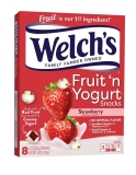 Welch's Strawberry Fruit n Yogurt Snacks by Welch's, 8 Ct (Pack of 3)