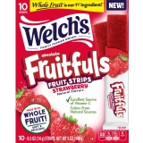 Welch's Fruitfuls Strawberry Fruit Strips - 10 Count "2-Pack