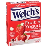 Welch's Fruit n Yogurt Strawberry Fruit Snacks, 8-Pack