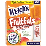 Welch’s Absolute Fruitfuls Mango Peach Fruit Leather Strips, 0.5oz (Pack of 10)