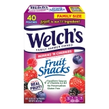 ,Welch's Berries and Cherries Fruit Snacks - 40 Count, Assorted Packaging