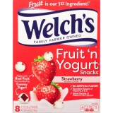 Welch's Strawberry Fruit 'n Yogurt Snacks - 8 Count 2-Pack