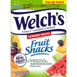 Welch's Summer Fruits Fruit Snacks - 22 ct Assorted Packaging 2 Pack