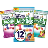 Welch's Juicefuls Mixed Fruit & Berry Blast Variety Pack, Gluten-Free, 4 oz Bags (12 Pack)