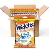 Welch's Mango Peach Fruit Snacks 5oz per Bag, Pack of 12 - Case