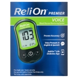 ReliOn Premier VOICE Glucose Monitor