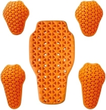 BORLENI Motorcycle Armor Set: CE Level 1 Back Pad & CE Level 2 Elbow/Shoulder Pads