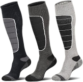 Hylaea Merino Wool Ski Socks for Cold Weather Activities