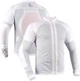 J.A.G. Motorcycle Mesh Shirt with CE Certified Protective Armors | All Season Riding