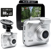 Blue Tiger Silver Series 4K Dash Cam - Wide Angle Lens, G Sensor, Night Vision