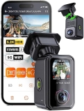 Vantrue E360 5.2K 360° Dash Cam with WiFi, GPS, Night Vision, LTE Support, Touchscreen - 512GB Max