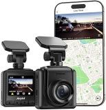 AVYLET 2K WiFi Dash Cam with APP, Front Car Camera, Night Vision, Parking Monitor