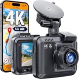 ROVE R2-4K PRO Dash Cam with GPS, WiFi, 2160P UHD, Night Vision - 150° Wide Angle