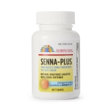 Senna Plus Tablets 8.6-50 mg, 60 Count - Promote Digestive Health