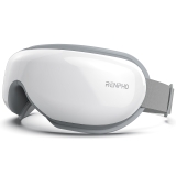 RENPHO Eye Massager - Heat, Vibration, Bluetooth Music - White