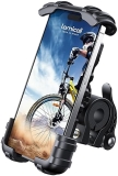 Lamicall Bike Phone Holder - Motorcycle Mount for iPhone & Samsung, Fits 4.7" to 6.8" Smartphones