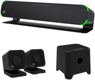 Mackie CR2-X Bar Pro Soundbar Bundle with CR2-X Cube Speakers and CR6S-X Subwoofer