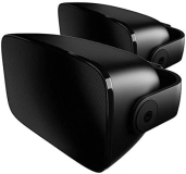 Bowers & Wilkins AM-1 Architectural Outdoor Speaker Pair, Weather-Resistant Patio Garden Poolside, 1" Aluminum-Dome Tweeter, 5" Glassfibre Cone (Black)