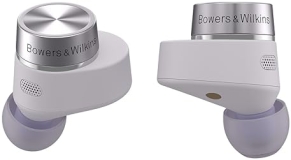 Bowers & Wilkins Pi5 S2 True Wireless Earbuds - Active Noise Cancellation, aptX, Bluetooth, Crystal Clear Calls, Quick Charge - Lilac
