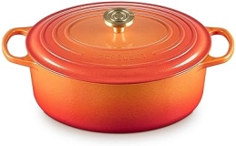 Le Creuset 6.75 qt. Oval Dutch Oven, Flamme Doree, Enameled Cast Iron - SEO Friendly