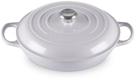 Le Creuset 3.5 qt. Enameled Cast Iron Signature Braiser in Shallot