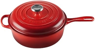 Le Creuset 3.75 qt. Cerise Enameled Cast Iron Signature Cassadou