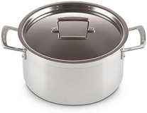 Le Creuset 6.25qt Stainless Steel Classic Stockpot, 3-Ply Design