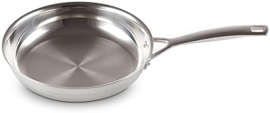 Le Creuset 3-Ply Stainless Steel 9.5" Fry Pan - Classic Design