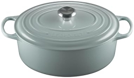 Le Creuset 6.75 qt. Oval Dutch Oven in Sea Salt Enameled Cast Iron