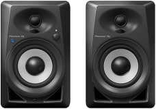 Pioneer DJ DM-40BT Bluetooth Desktop Monitor System, 4-Inch (Pair, Black)