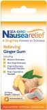Sea-Band Ginger Gum for Nausea Relief - Pack of 24 (4 Packs)