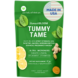 Stomach Bloom Nausea & Motion Sickness Relief Drops with Vitamin B6, Lemon-Honey-Ginger - 28 Count"