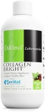 DaVinci Laboratories Collagen Bright Liquid Supplement for Healthy Skin - Mint Chocolate - 30 Servings - 7.6 Fl Oz